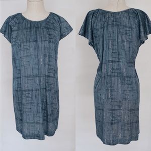 Eliot silk blend dress